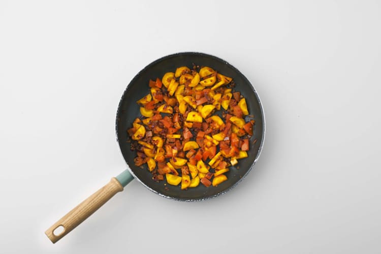 Groenten bakken