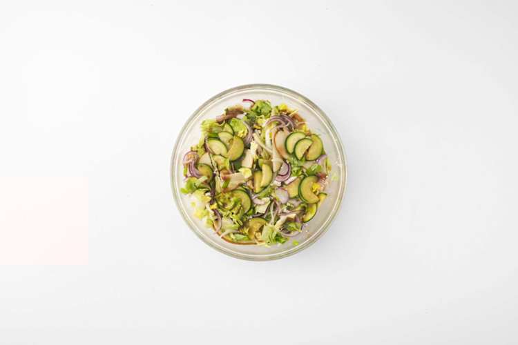 Salade mengen