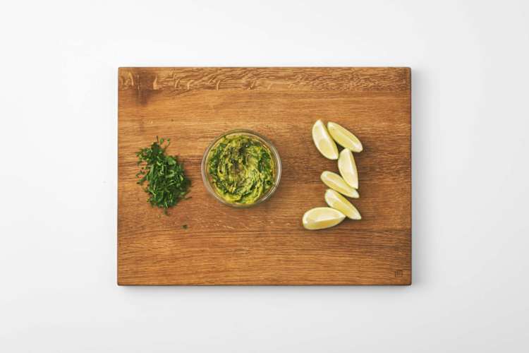 Avocado dip maken