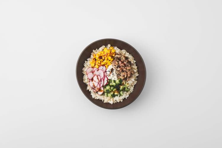 Bowl opbouwen