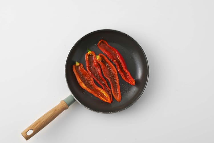 Paprika bakken