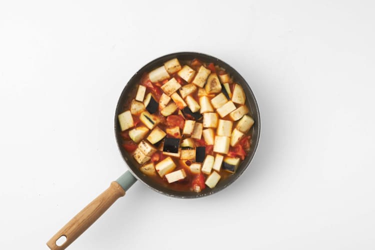 Aubergine koken