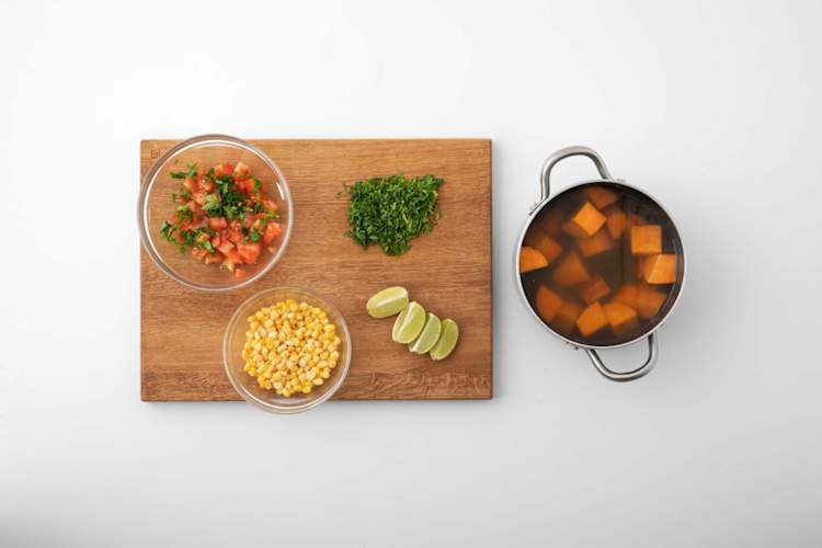 Tomatensalsa maken