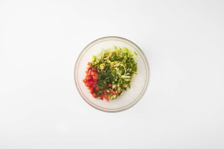 Salade maken