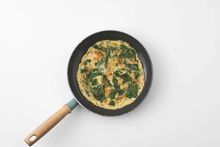 Omelet bakken