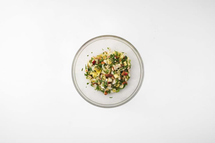 Salade afmaken
