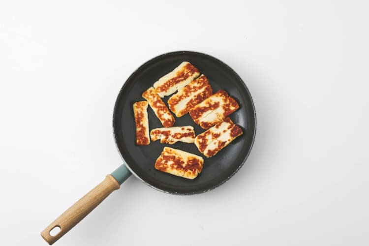 Halloumi bakken