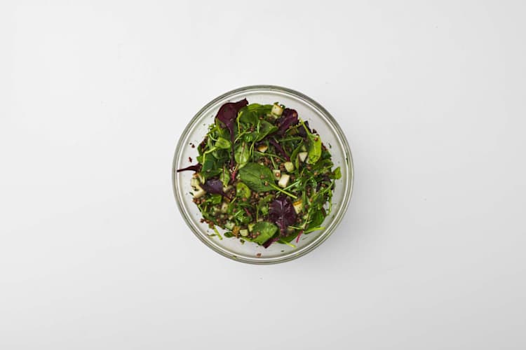 Salade mengen