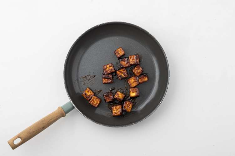 Sticky tofu maken