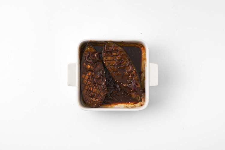 Aubergine roosteren