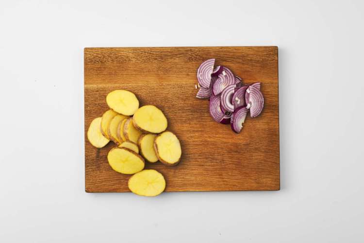 Aardappelen bakken