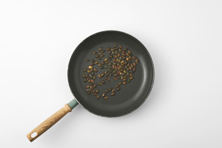 Pompoenpitten roosteren