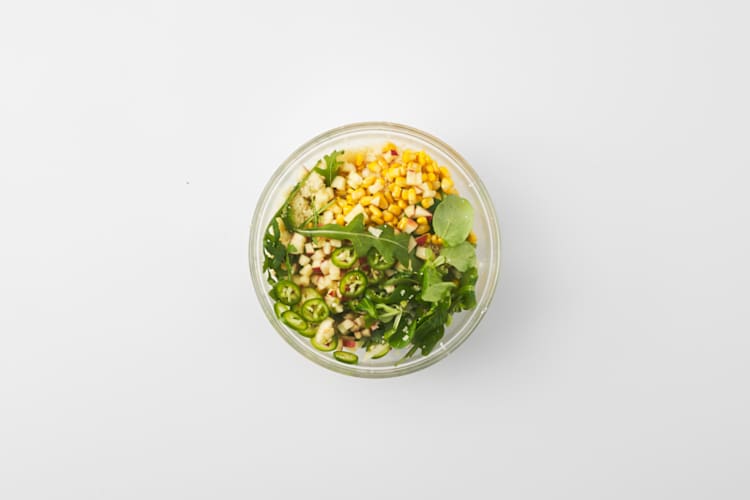 Salade maken