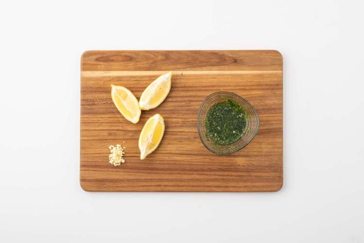 Salsa verde maken