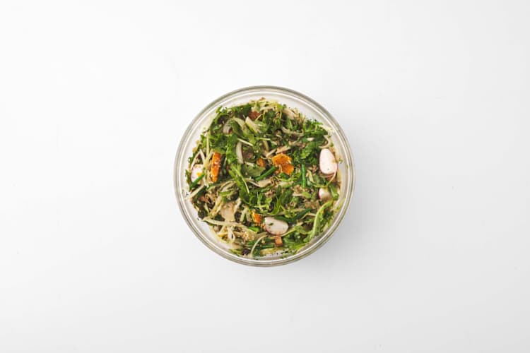 Salade mengen