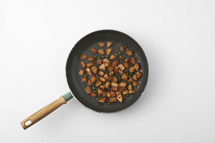 Maak de croutons