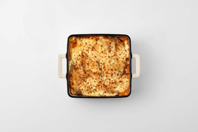 Moussaka bakken
