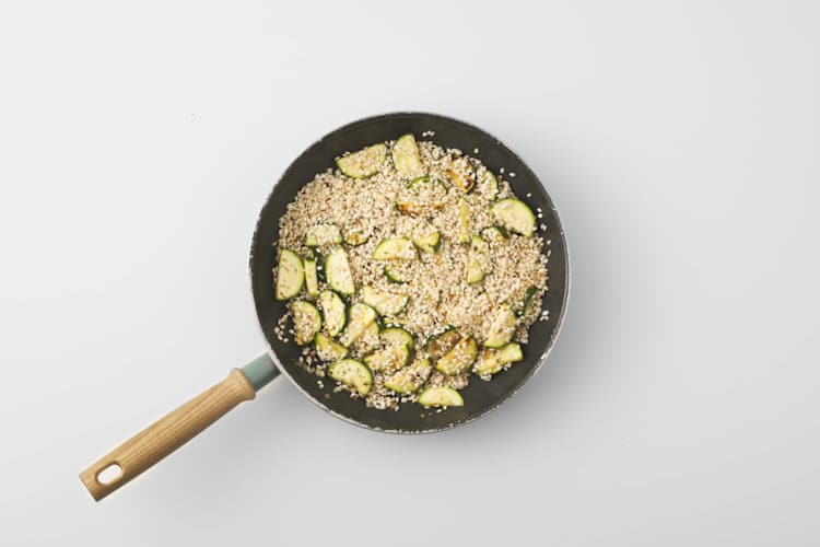 Courgette bakken