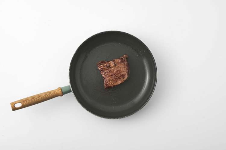 Vlees bakken