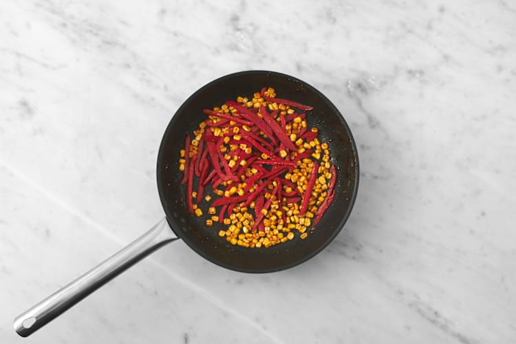 Get prepped & cook the veggies