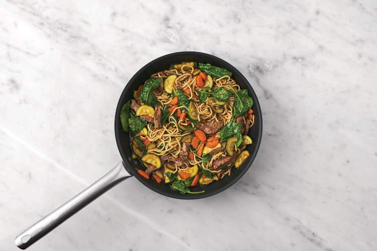 Cook the stir-fry