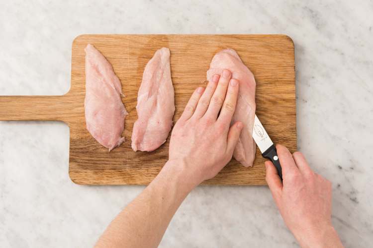 Flavour the chicken