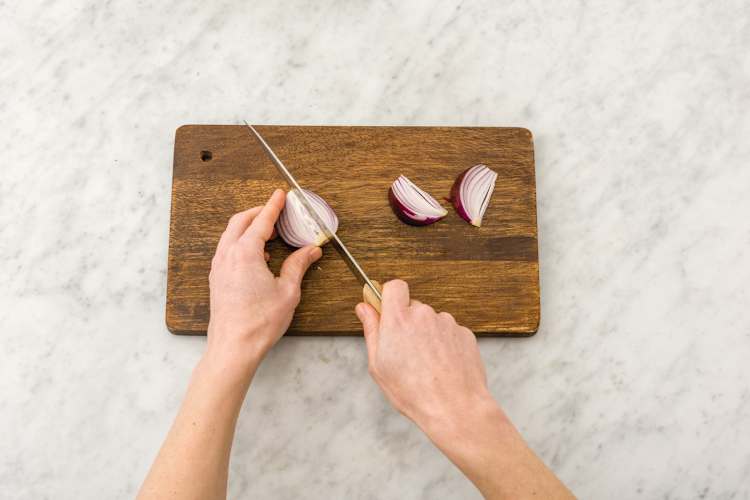Prep the veggies