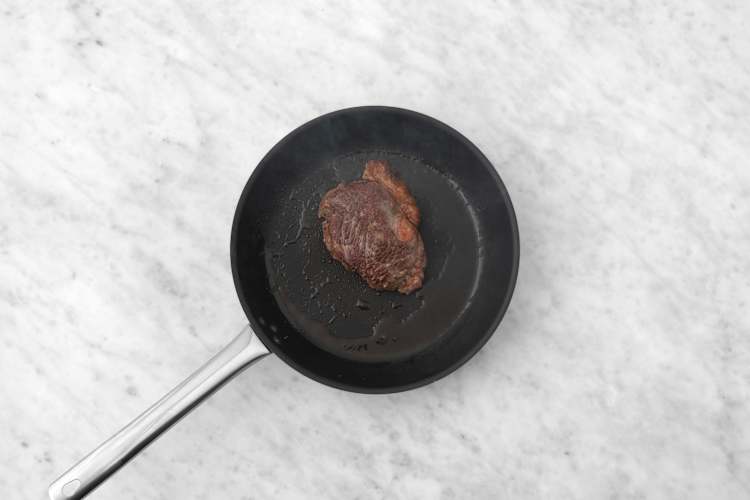 Cook the beef