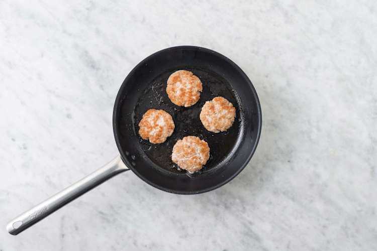 Cook patties
