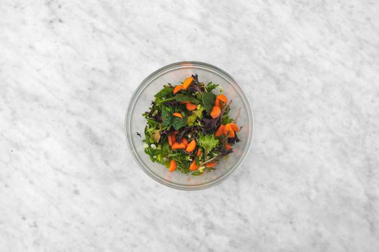 Assemble salad