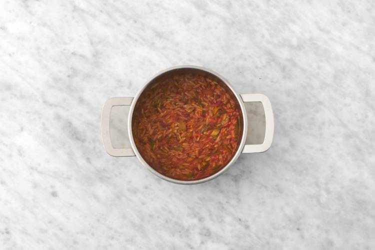 Cocina el orzo