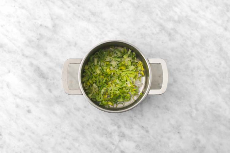Saltea las verduras