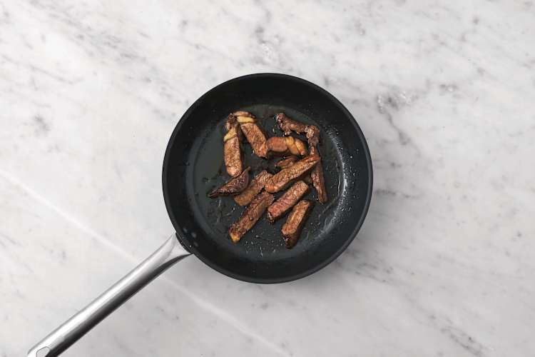 Cook the beef