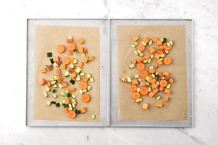 Roast the veggies 