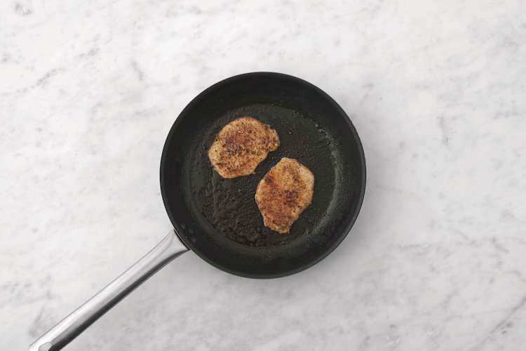 Cook the pork