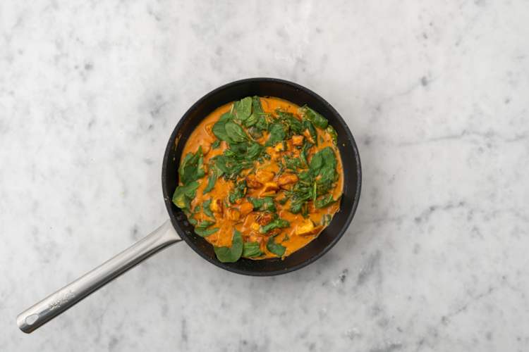 Cook the curry