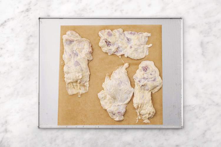 Bake the chicken