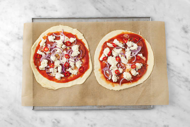 Top the Pizza