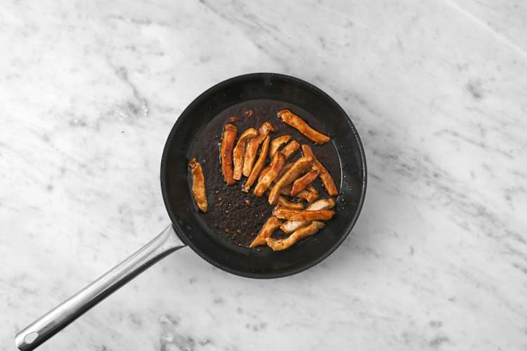 Cook the tofu