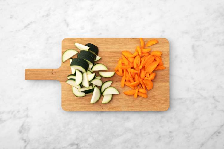 Prepara los ingredientes