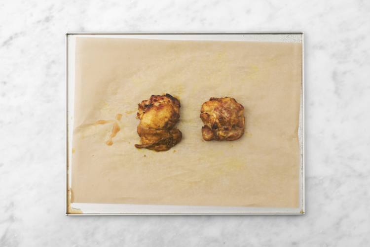Cook the halloumi
