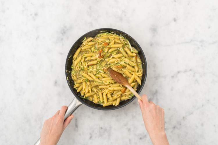 Finish the pasta 