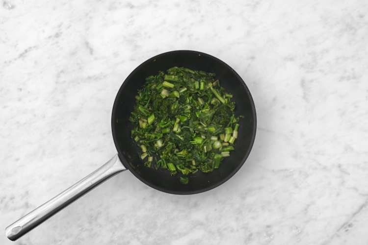 Get prepped & cook the veggies