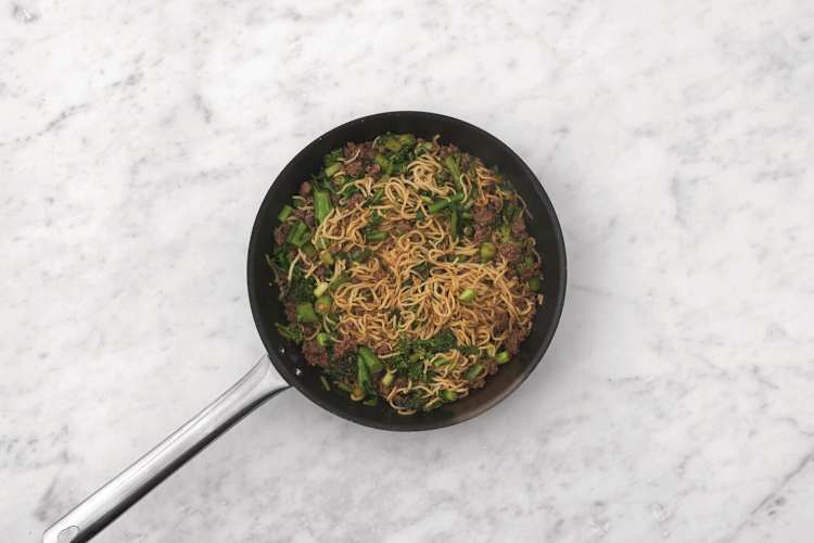 Cook the tofu & bring it all together