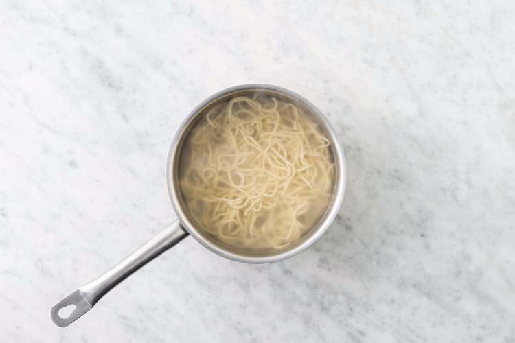 Cook the noodles