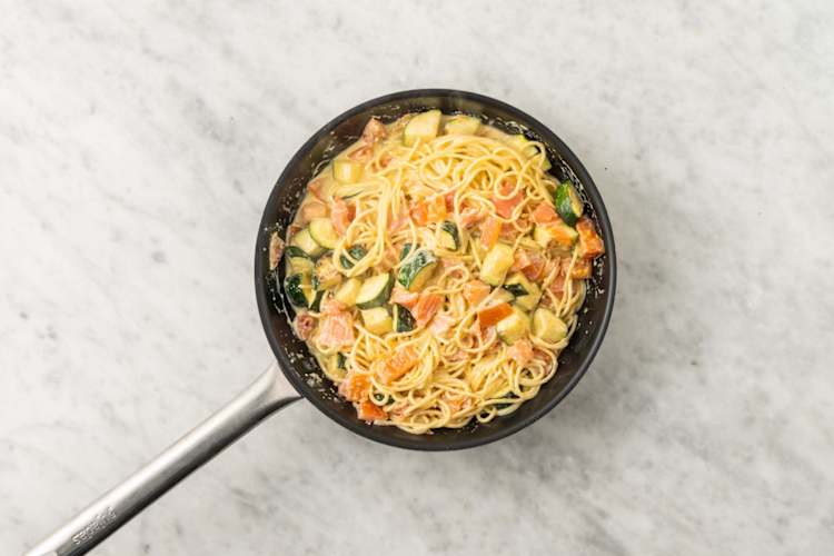 Tillsätt pasta