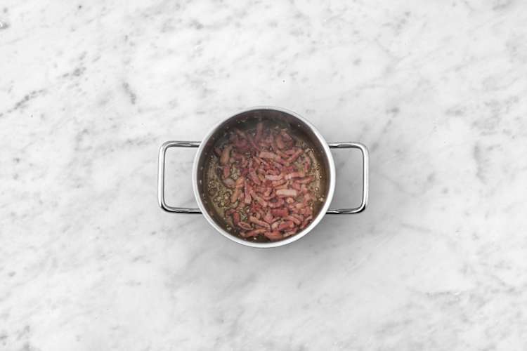Bacon anbraten
