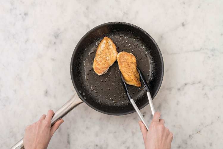 Cook the chicken 