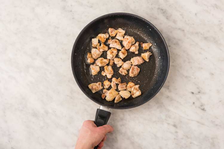 Cook the chicken