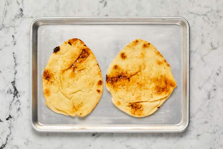 Assemble flatbreads